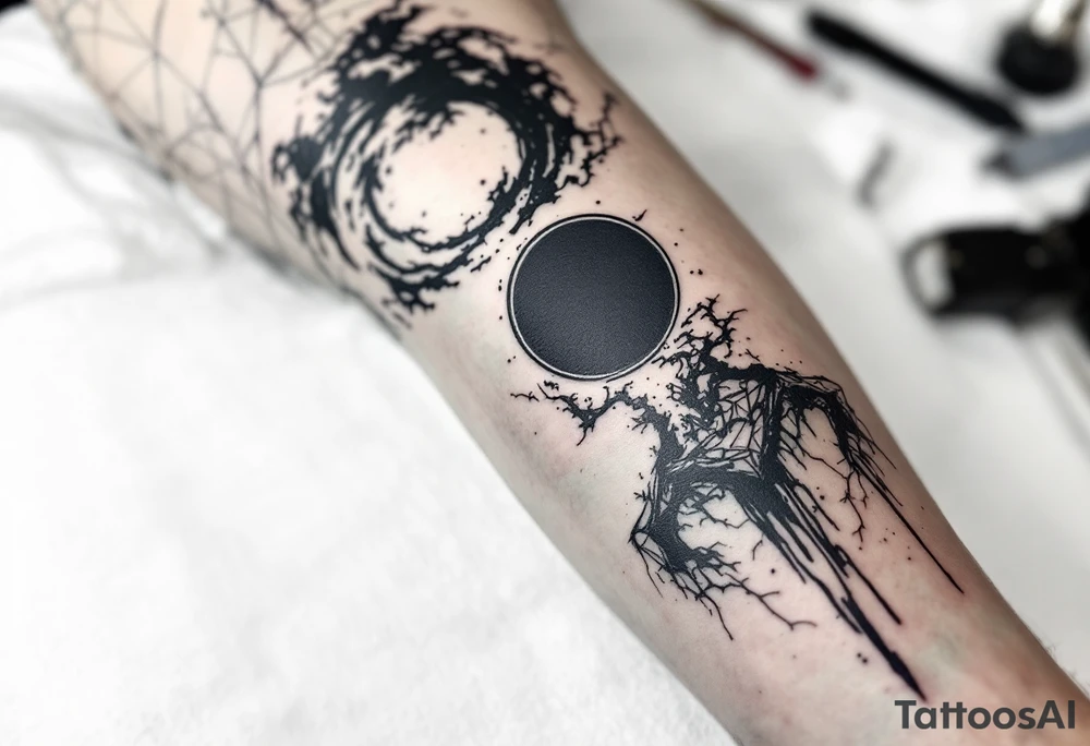 Dark Eclipse  ending everything tattoo idea
