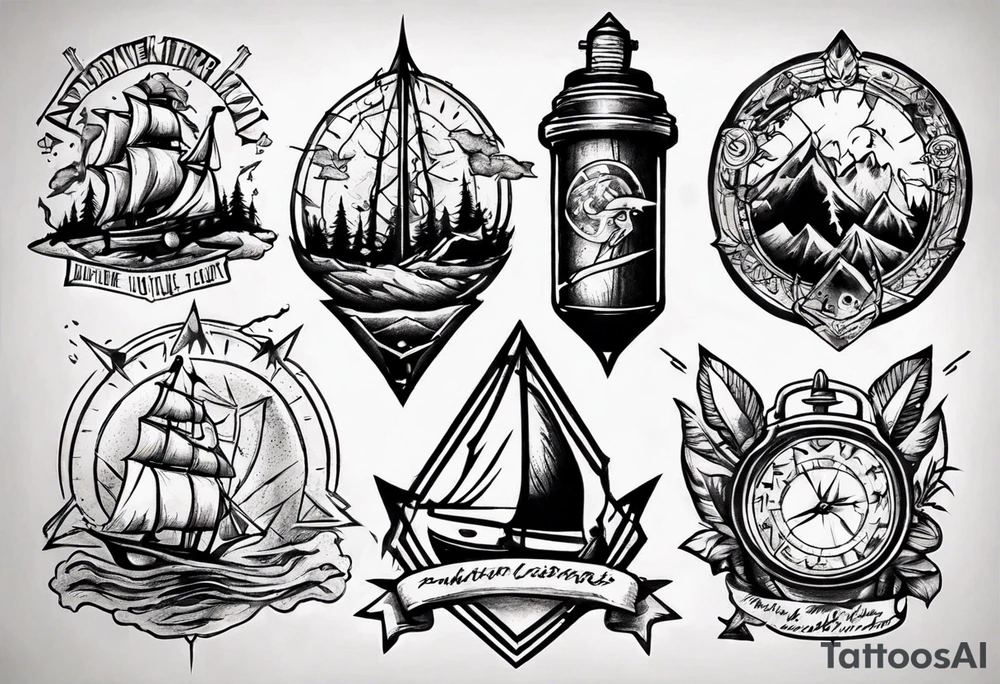 adventure tattoo idea