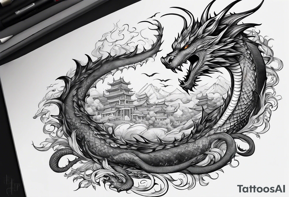 a book with pages falling out that turn into dragons tattoo idea a book with pages falling out that turn into dragons tattoo idea