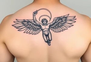 Icarus falling from the sky tattoo idea