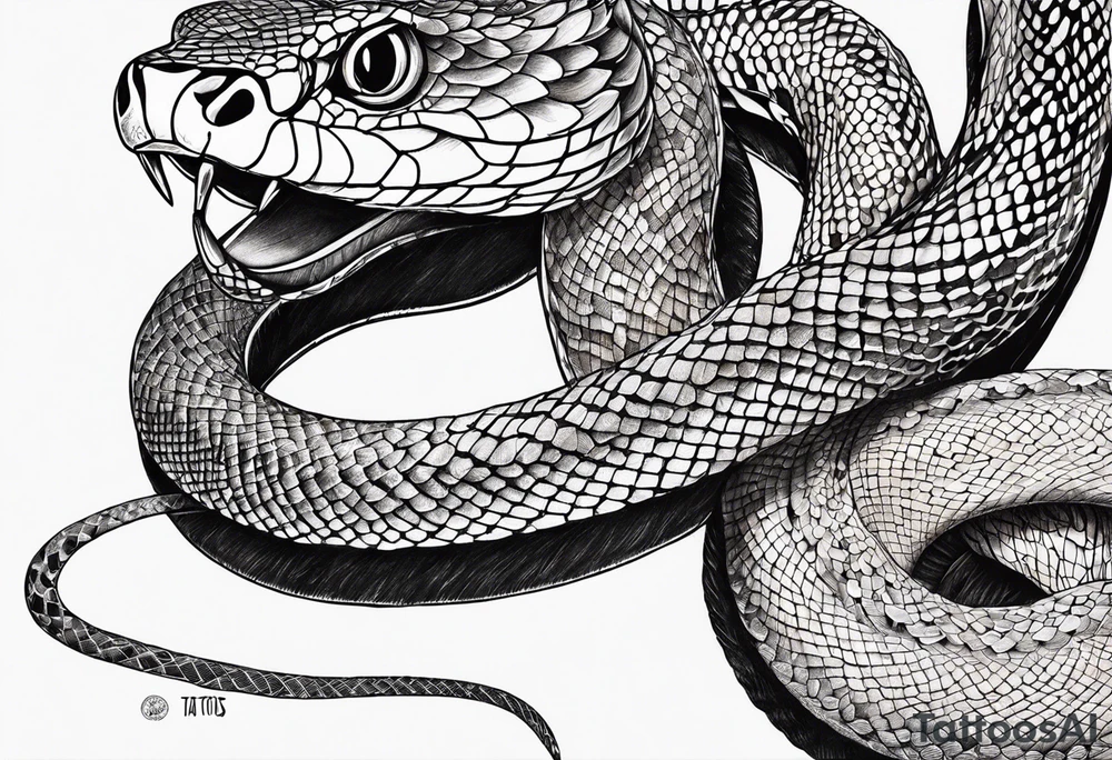taottos that go with a snake tattoo idea