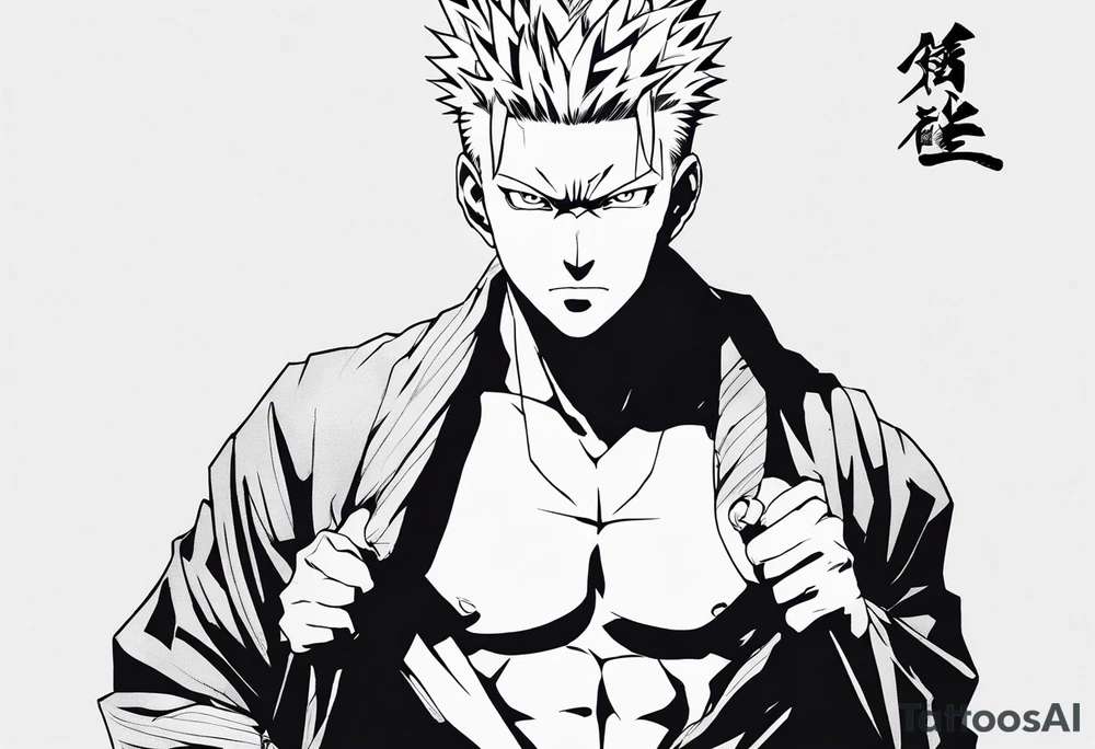 itadori jujutsu kaisen tattoo idea