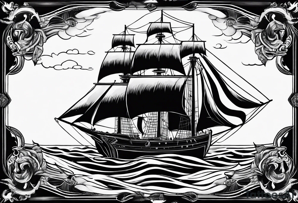 Nautical tattoo idea