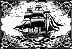 Nautical tattoo idea