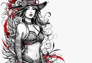 9923 cross together tattoo idea