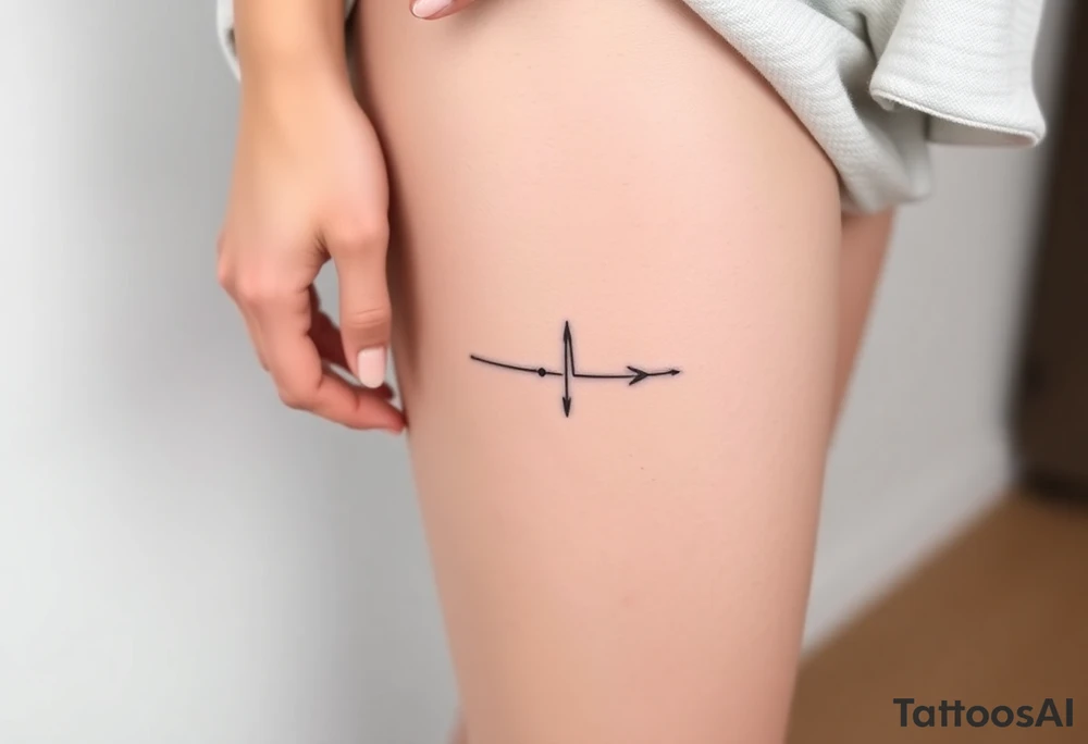 play, pause, stop, and rewind line tattoo tattoo idea