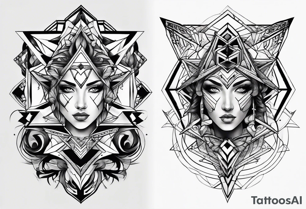 Geometry tattoo idea