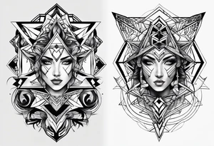 Geometry tattoo idea