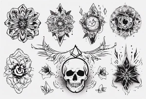 Surprise me with a tattoo, suitable for the back of the forearm tattoo idea