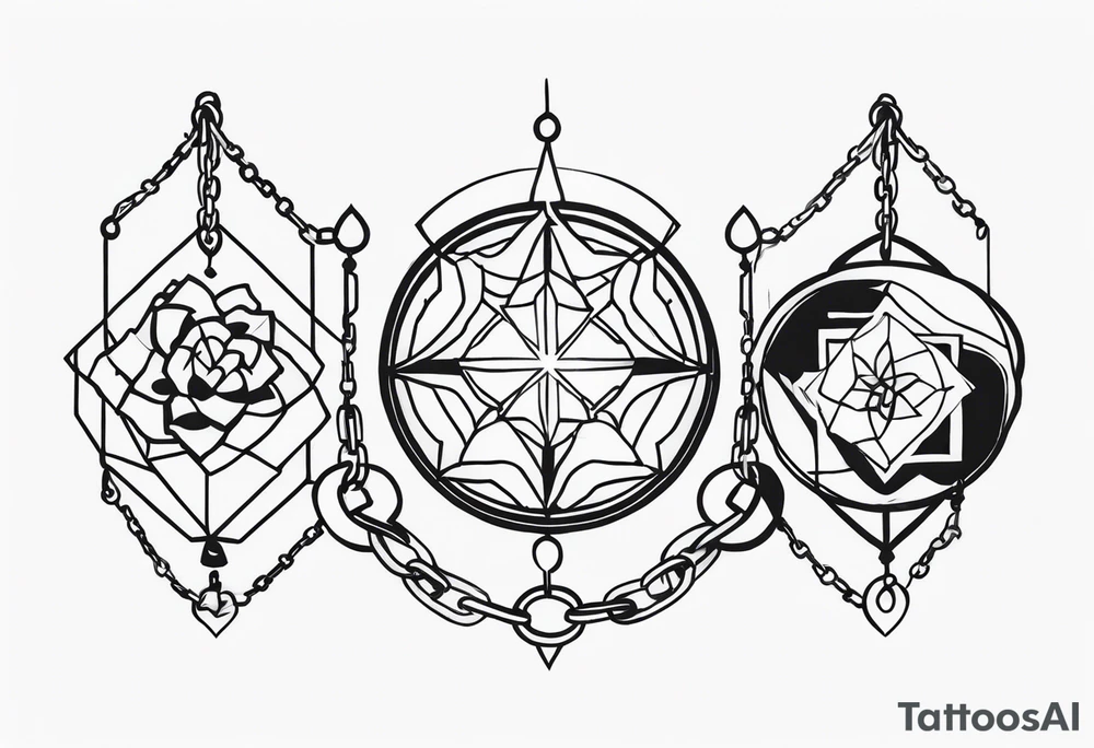 chains tattoo idea