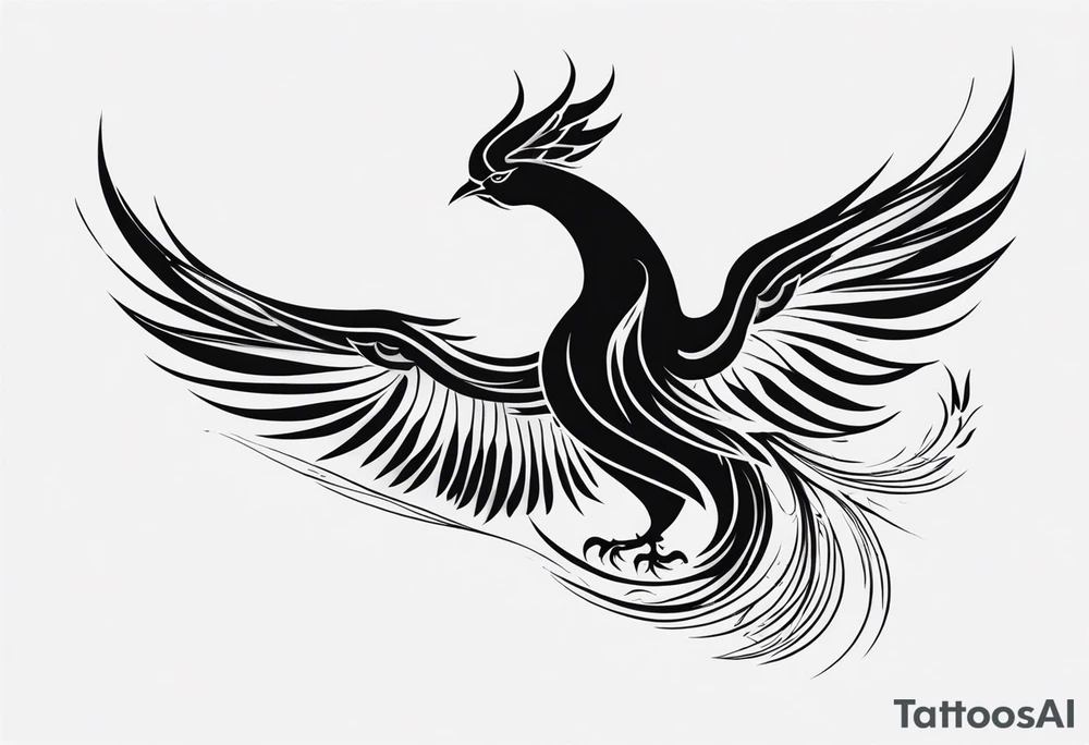 phoenix tattoo idea