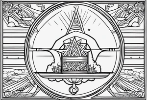 Greed tarot card tattoo idea