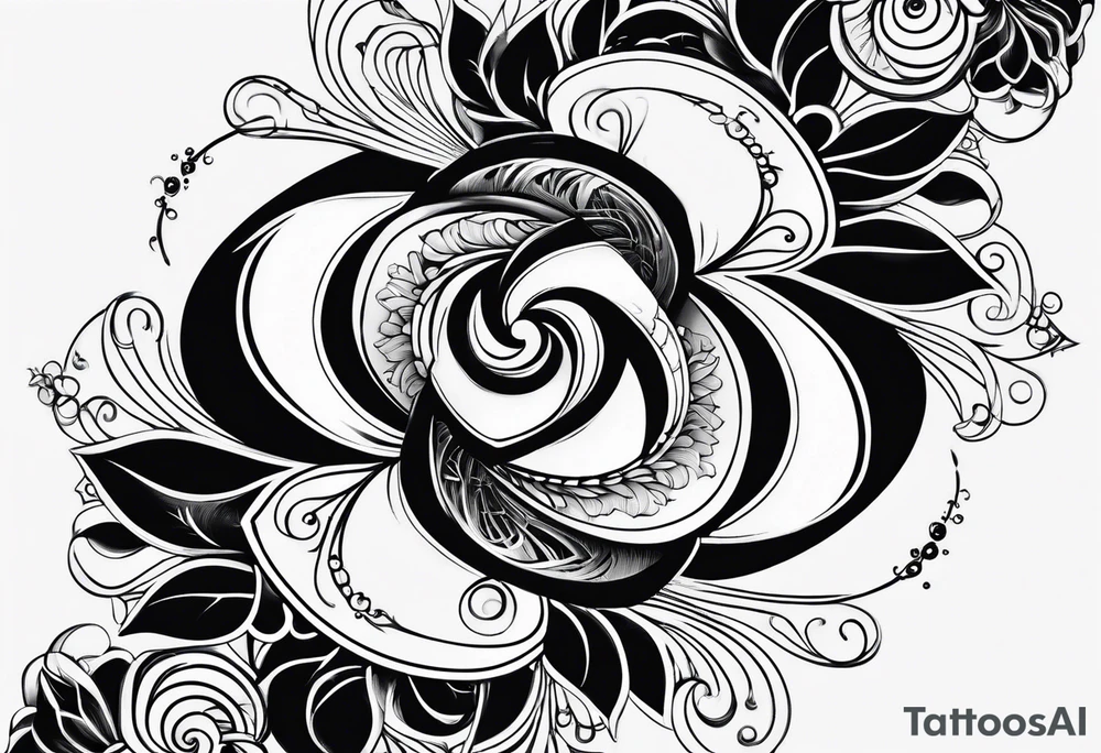 spiral tattoo idea