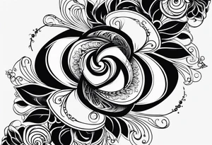 spiral tattoo idea