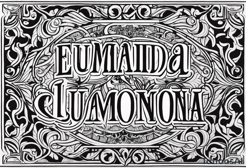 Eudaimonia tattoo idea