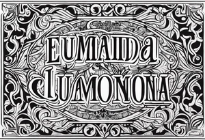 Eudaimonia tattoo idea