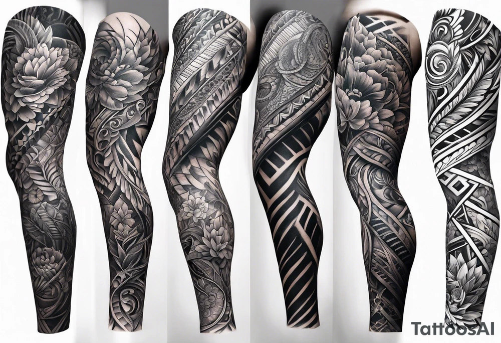Ideas for a full leg sleeve tattoo idea