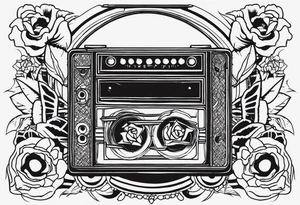 Thrash metal tattoo idea