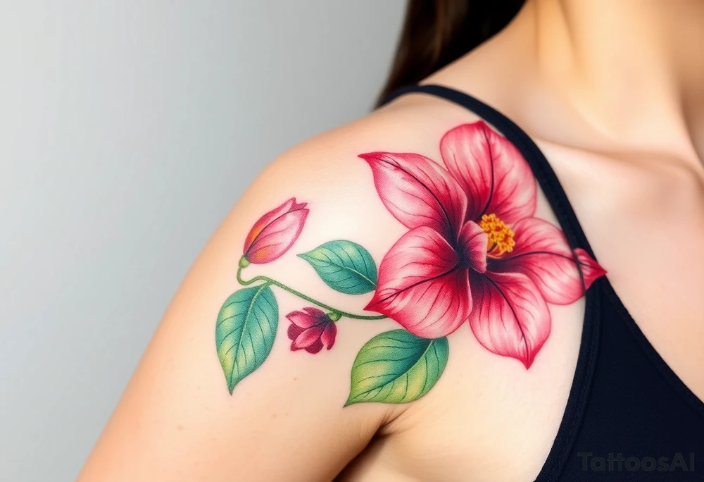 Begonias tattoo idea