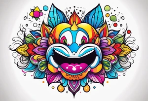 psychedelic inspired tattoo tattoo idea