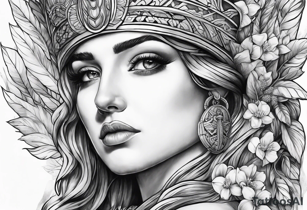 Greece mythology tattoo idea