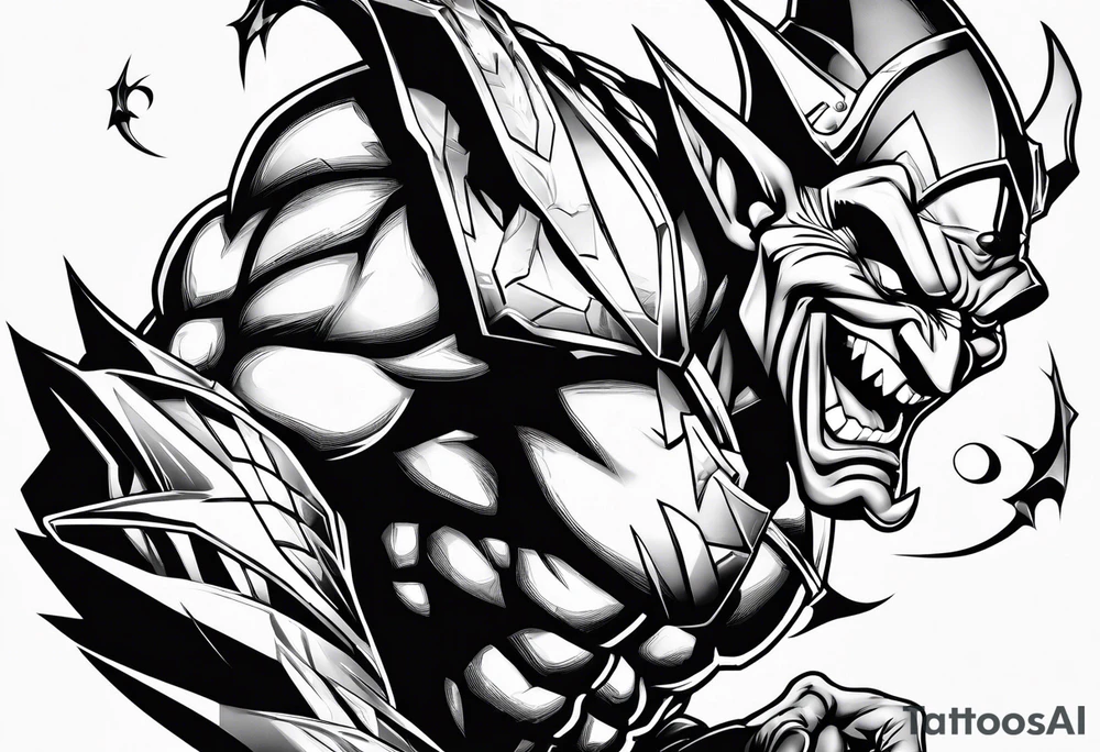 Green goblin tattoo idea