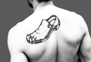 slipper tattoo tattoo idea