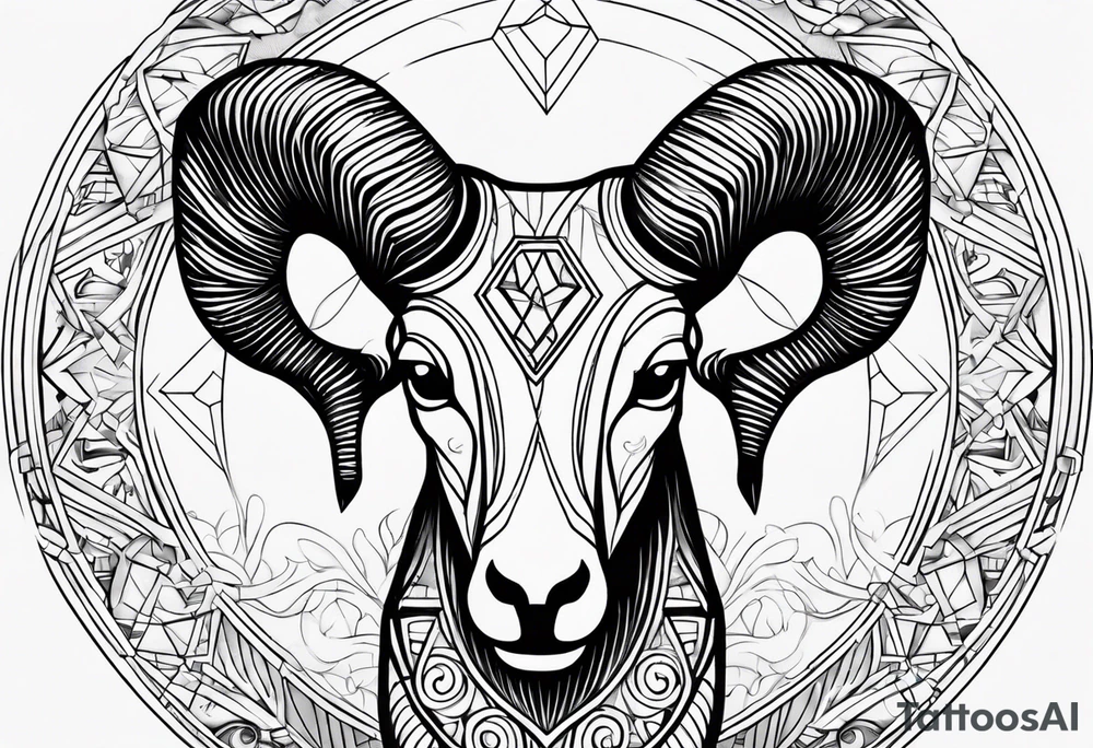 Aries tattoo idea
