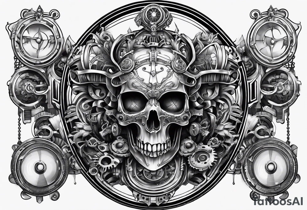 Adeptus Mechanicus tattoo idea