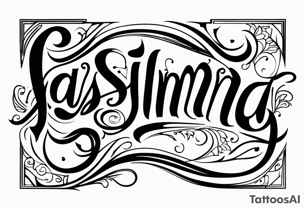 Jasmina tattoo idea