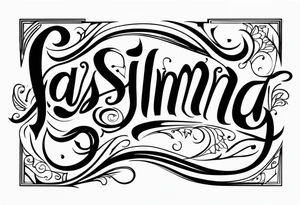 Jasmina tattoo idea