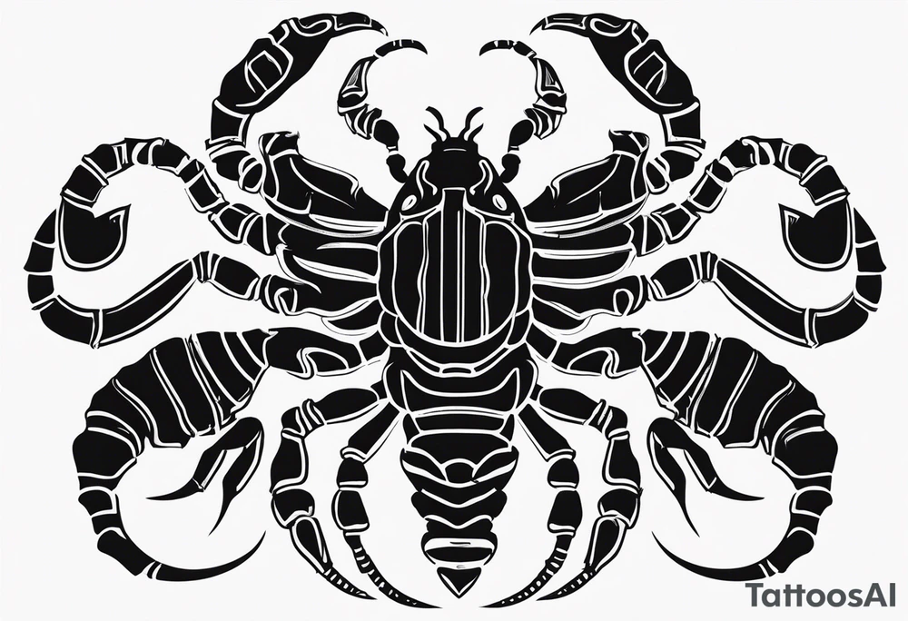 scorpio tattoo idea