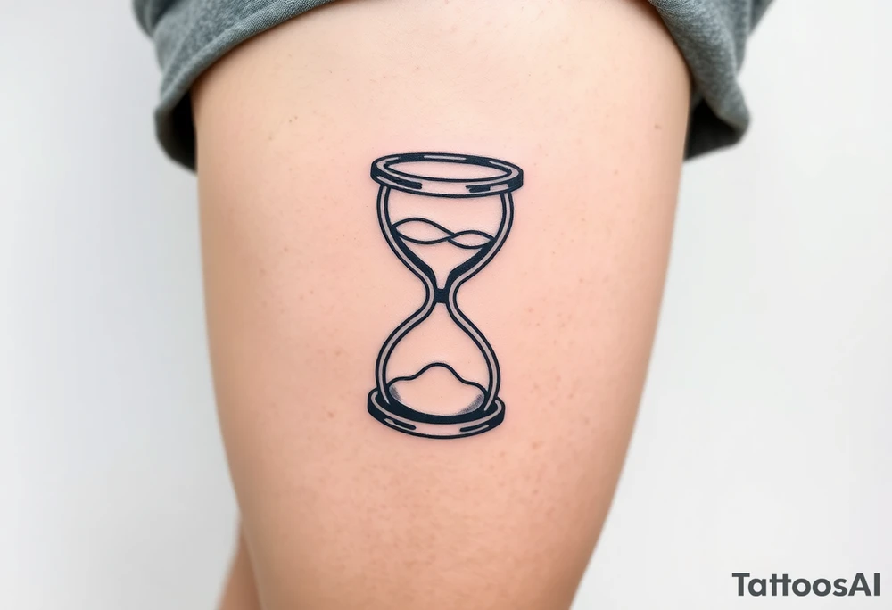 hourglass tattoo idea