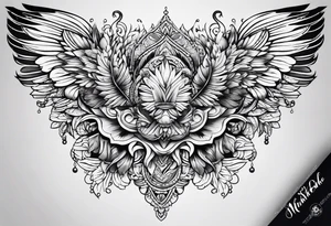 Russian design tattoo idea
