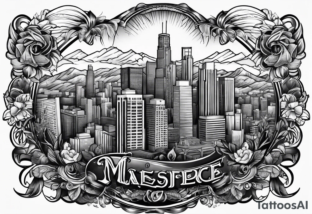 city of los angeles tattoo idea