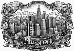 city of los angeles tattoo idea