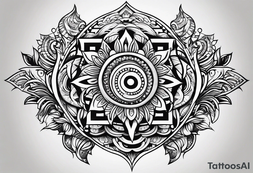 tribal tattoo tattoo idea