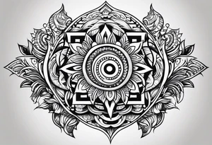 tribal tattoo tattoo idea