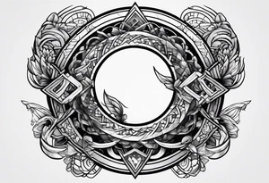 dead ouroboros tattoo idea
