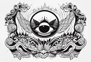 Reincarnation long forearm tattoo tattoo idea