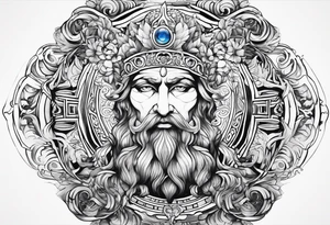 greek god tattoo idea