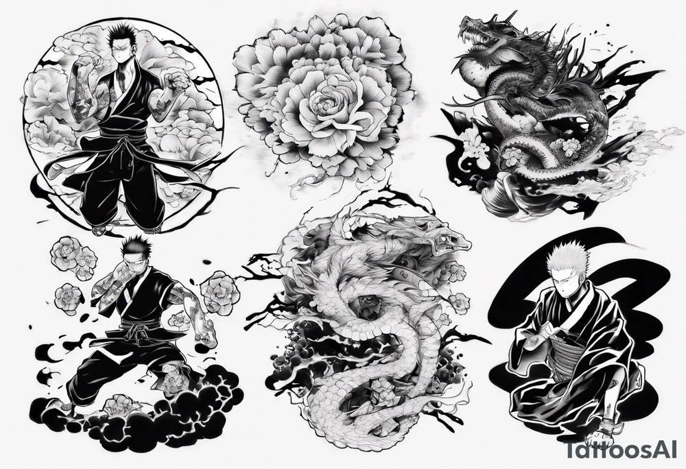 Jujutsu kaisen tattoo idea