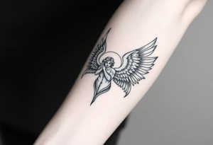 Archangel, seraphim, biblically accurate tattoo idea