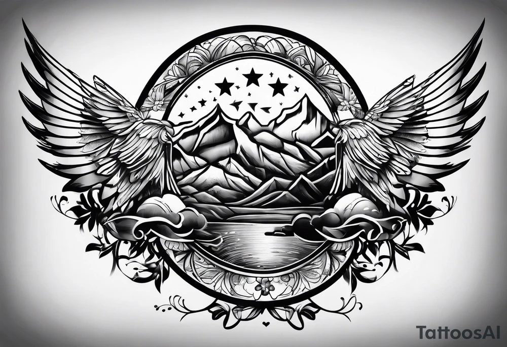 Texas sleeve tattoo tattoo idea