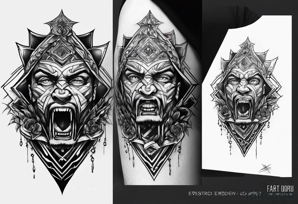 FEAR
FORGER EVERYTRHING AND RUN
FACE EVERYTHING AND RISE tattoo idea