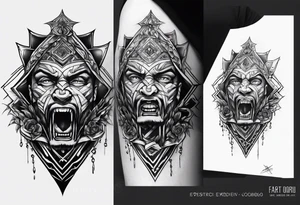 FEAR
FORGER EVERYTRHING AND RUN
FACE EVERYTHING AND RISE tattoo idea