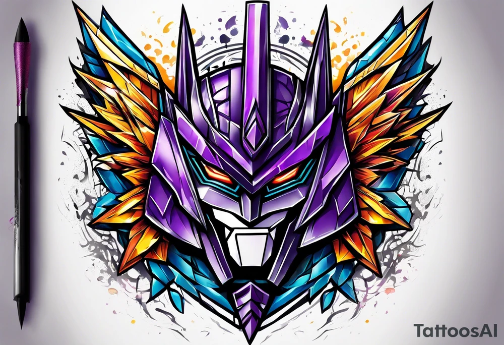 Decepticon tattoo idea