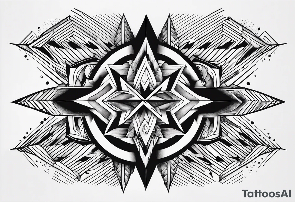 one down six up with the one being the number one and down being a arrow and six being a number and up being a arrow tattoo idea