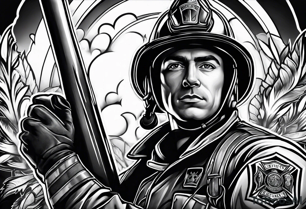 Firefighter tattoo idea