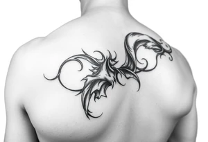 timeline that is thin and wraps around arm from wrist all the way to the top of the shoulder tattoo idea